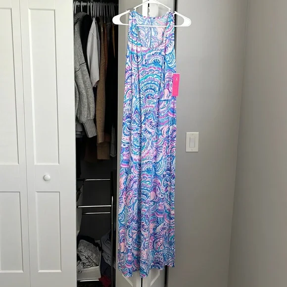 chinese dress ladies Women's UPF 50+ Kaden Chillylilly Maxi Dress in Pink main image 1